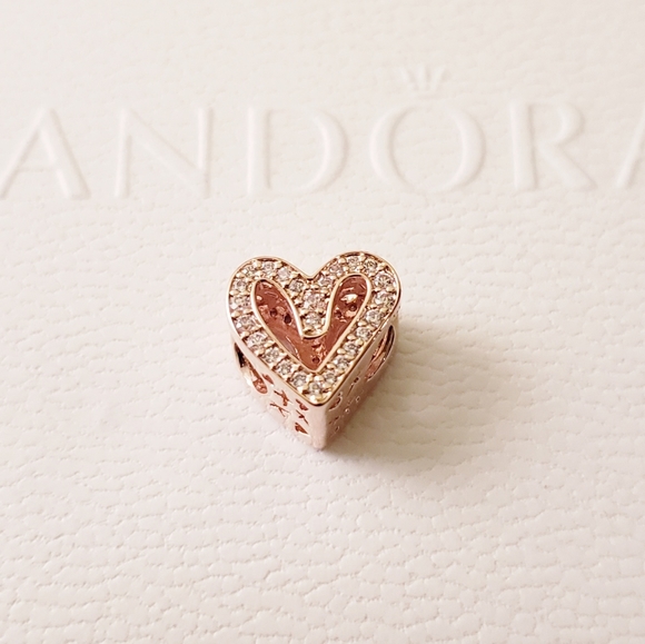 ❤️Authentic Pandora ROSE HEART CHARM - Picture 7 of 7